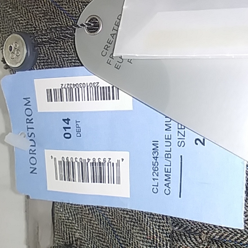 NWT Women's ankle striped lined trouser - Picture 2 of 5